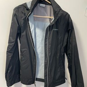 Columbia womens small spring jacket black